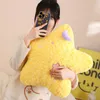 Plush Pillows Cushions Fantastic Moon Star Pillow Stuffed Pink Purple Yellow Cushion Decor Plushie for Sofa Chair Cot Bed Kids Gift 230726