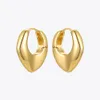 Stud ENFASHION Orecchini a forma di cuore cavo da donna Orecchini a bottone in oro Regalo di compleanno Gioielli di moda traforati Kolczyki E211278 230725