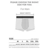 Sous-pants 5pcs Fansweet Men's Underwear Lettre de coton imprimé Men Boxer Brief