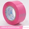 Color tape Red pink yellow white brown black sealing transparent tape packing tape