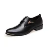 Sapatos sociais de couro de marca de luxo masculino moda formal Oxford design de negócios para homens pontudos tamanho grande 230725
