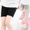 Shorts barn sommar shorts flickor spetssäkerhet byxor barn trosor flickor underkläder leggings baby kläder 3-10 år tonåring fast boxare kort 230725