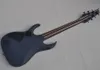 Franged Frets 7 String Siyah donanımlı tavuk kanadı ahşap ile elektro gitar özelleştirilebilir