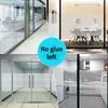 Window Stickers Window film Office Partition Anti-Collision Striped Glass Sticker Anti-Exposure Bathroom Grinding Glass Film Transparent Opaque 230725