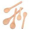 Wooden Spoon Tea Spoons Tableware Condiment Coffee Dishes Spoons for Serving Cooking Tools Home Kitchen Utensils