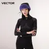 Andra sportvaror Vector Women Ski Thermal Underwear Set Sports Quick Dry Tracksuit Fitness Workout Motion Tight Shirts Jackets Sport Suits 230725