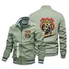 Men's Jackets Outdoor Riding Off- Mountain Biking Car Jacket Thin Style Cardigan Motorcycle Logo Casual Charge Clothes