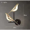 Lampes murales TEMAR lampe nordique Vintage Simple LED Design créatif oiseau rotatif décoratif pour El salon chambre applique