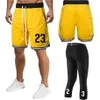 Ensembles de shorts de basket-ball professionnels pour hommes