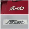 Fiesta ABS Logo voiture emblème arrière coffre couvercle autocollant insigne autocollant pour Ford Fiesta auto accessories259e