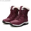Boots No Brand Women Boots High Low Black white wine red Classic #13 Ankle Short womens snow winter boot size 5-10 Z230726