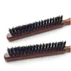 Brosses À Cheveux Professionnel Poils De Sanglier Robe Peigne Fluffy Manche En Bois Brosse Anti Perte En Bois Barber Cuir Chevelu Coiffeur Styling Drop Deli Dh5Kt