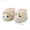 First Walkers 1 Pair 10cm Length Knitted Baby Shoes for Toddler Infant Knitting Crochet Booties Gift born 230726