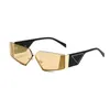 Retro Half Frame Sunglasses Men Women Trendy Vintage Brand Eyewear Fashion Luxury Designer Sun Glasses