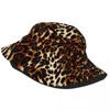 Berretti LEOPARD Fine Art Tiger Bob Hat per Teen Beach Abstract Fur Jungle Cappelli da sole Fashion Packable Outdoor Fishing