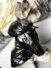 Winter Popular Dog Apparel Ski Suit Pet Down Jacket Puffer Cool Handsome Dog Coat Poodle Drop Ship 2 Colors