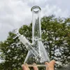 10" Glas Shisha Wasserpfeife Glasbong Klassische Bong mit Fänger + Glaskopf