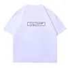 Men's T Shirts Y3 23SS Boxes For Signatures Joint Offering Short-sleeved T-shirts Men And Women