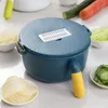 Фруктовые овощные инструменты 1 набор практичный лук Slicer 3 Colors Manual Удобный тяжелый кухонный инструмент 230725