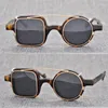 Sunglasses Left And Right Circular Asymmetrical Frames Irregular Frame For Men Lentes Sol Polarizados Hombre Clip On