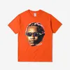 Camisetas Masculinas de Algodão Unissex T-Shirt Feminina Masculina Young Thug Thugger T-shirt Gráfico Estilo Rapper Africano Hip Hop Tshirt