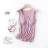 Women's Sleepwear Modal Breastfeeding Tank Tops For Women Summer Sleeveless Pregnant Home Clothing Postpartum Pajamas