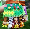 Puppets Kinderen Dier Cartoon Handpoppen Vingerpoppetjes voor Kinderen Baby Dieren Handschoenen Poppen Speelgoed Verhaaltjes voor het slapengaan fantoche Familiespel 230726