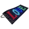 Display LED Display Mini Flexible LED Display Strip Full Color Light Up Ticker Soft Screen Digital Message Moving Mini Flexible LED Displa