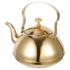 Dinnerware Sets Stainless Steel Tea Kettle Camping Coffee Desktop Office Teapot Pot Whistling