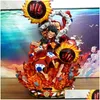 Novelty Games One Piece Luffy Large Action Figure Gear 4 Great Ape King Gk Statue Crow Cannon Figurine Model Christmas Gift For Drop D Dh1Tc