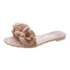 Fashion Women Slippers Trendy Beach Sandals With Three-dimensional Decorations