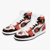 diy basketball shoes mens womens red B sign cool trainers outdoor sports 36-48