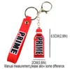 Клавики Lanyards Prime Drink Rubber Cleapchain милые бутылочные ключи с цепями орнамент Car Bag Bag Bearing Keyring