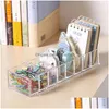 Förvaringslådor Clear Clear Electronics Organizer 8 Capacity Management Charger Cord Organisers Drop Delivery Home Garden Housekee Orga Ottlt