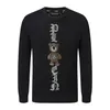 Felpe con cappuccio da uomo di marca PLEIN BEAR Felpe con cappuccio spesse calde Hip-Hop Personalità caratteristica allentata PP Skull Pullover Felpa con cappuccio da uomo di lusso con strass 2161