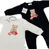 19 -stijl baby pasgeboren baby rompers overalls katoenen kleding teddybeer chirtsmas kostuum jumpsuit kinderen bodysuit baby's outfit rom2272088