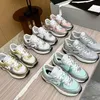 En Kaliteli Tasarımcı Sneaker Trainer Sıradan Ayakkabı Deri Mektup Kaplamalar Moda Platformu Erkek Platform Kadın Sneaker Açık Bot Popsicle Casual Fermuar Bayanlar Ayakkabı