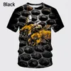 T-shirt da uomo Est Bee T-shirt con stampa 3D Moda novità Camicia miele animale Unisex Harajuku Casual manica corta