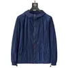 2023 hommes designer manteau veste lettre tissu jacquard Double face à manches longues femmes noir bleu M-3XL