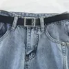 Jeans femme printemps pantalon taille haute automne Vintage coréen décontracté jambe large élégant E Girl Y2k noir Cargo Cyber