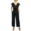 Men's Pants Solid Color Zipper Jumpsuit Straight Simple And Exquisite Design Bodysuit For Women