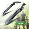 Conjunto de guarda-lamas de bicicleta RBRL MTB Cycling Fender E-Bike ajustável Mountain Bike TPE Ampliar Alongar Patente Protetor de Liberação Rápida 230725