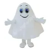 Nouveau adulte Super mignon monstre blanc mascotte Costume dessin animé thème déguisements carnaval performance vêtements fête tenue de plein air