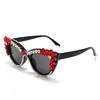 Zonnebril Cat Eye Diamond Dames Heren Mode Luxe Oversized Strass Zonnebril Trendy Shades Brillen Vrouwelijke Brillen