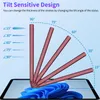 마이크로 소프트 표면 충전식 자기 스타일러스 터치 연필 4096 레벨 압력 틸트 팜 제거 마우스 오른쪽 클릭 지우기 버튼을위한 스타일러스 펜