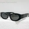 Óculos de sol Armação Oval Miu Anti-radiação Óculos Vintage Personalizados Placa Advanced High Beauty T468 47RC