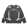 Мужские свитера, винтажный трикотаж Y2K со звездами и зимним рисунком Harajuku, пуловер большого размера, свитер унисекс, эстетичная одежда для подростков 230725