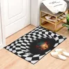 Teppiche Halloween Wohnzimmer Dekor Teppich Horror Clown Teppich Schlafzimmer Eingang Fußmatte Flur Bodenmatte Anti Slip 3D R230801