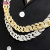 Ciondolo di diamanti all'ingrosso Moissanite stile hip-hop con ciondolo in argento sterling con gemma piena 18 carati per collana