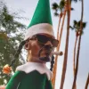 Snoop on A Stoop Christmas Elf Doll Spy Bent Home Decorati Brinquedo para presente de ano 2206